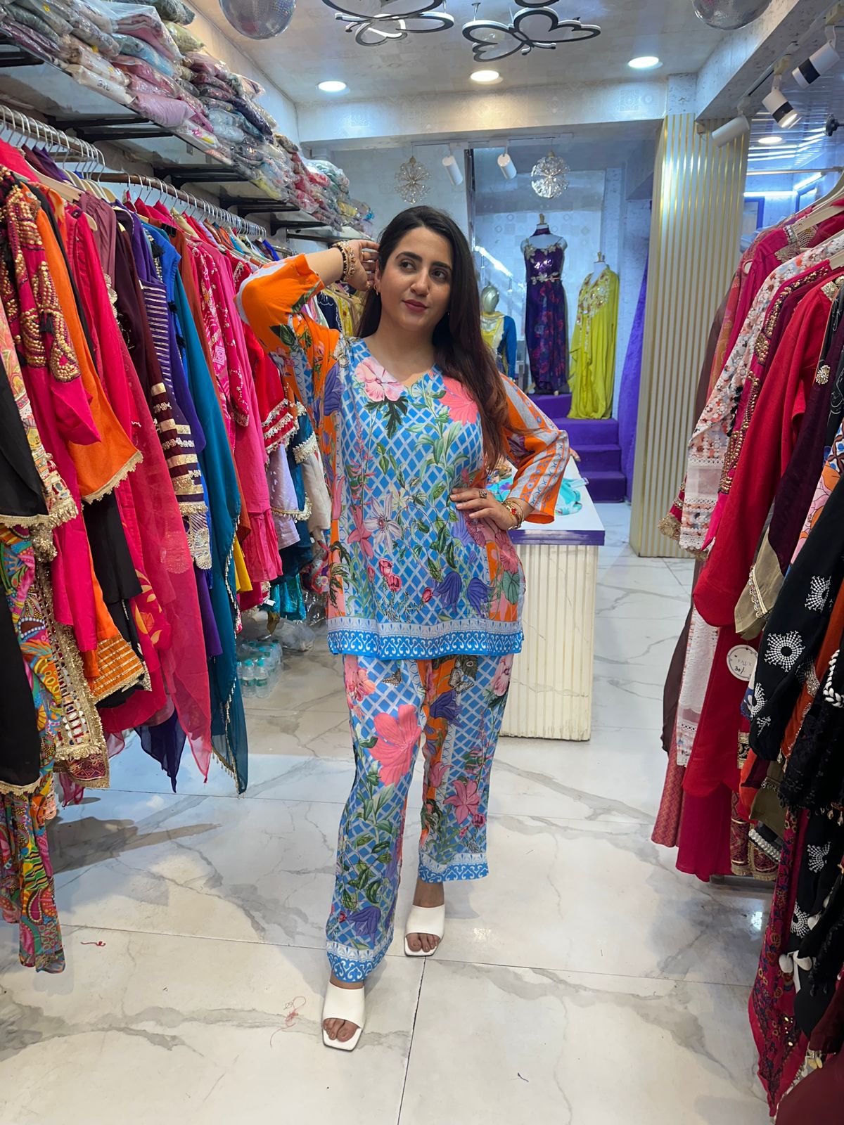 "CAPRI" Elegant Forest Theme Coord Set FS183
