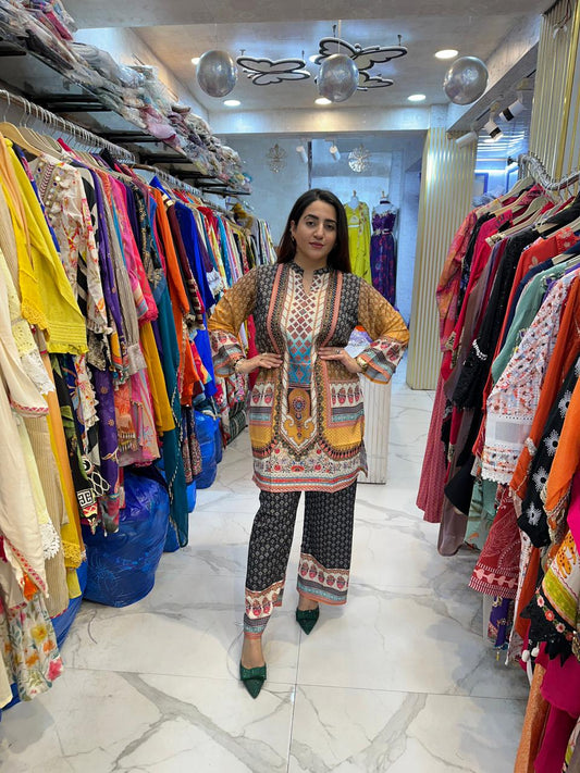 ‘TURKISH’ Beautiful Pattern Print Co-Ord Set FS194