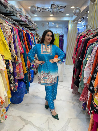 ‘TURKISH’ Beautiful Pattern Print Co-Ord Set FS194