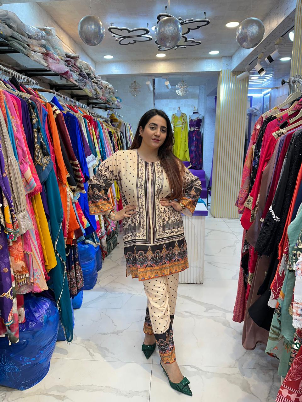‘TURKISH’ Beautiful Pattern Print Co-Ord Set FS194