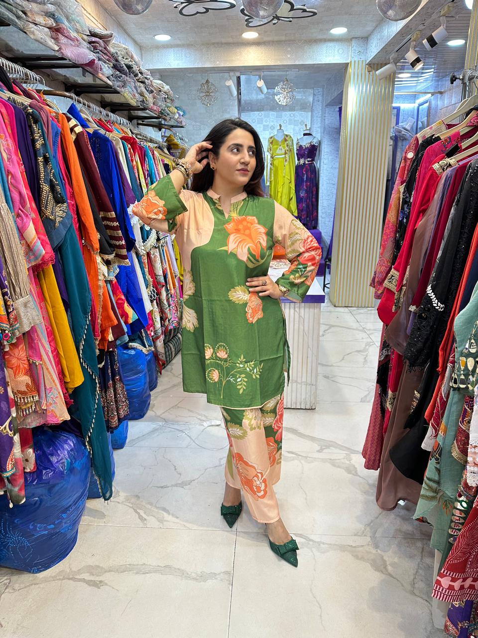 ‘TURKISH’ Beautiful Pattern Print Co-Ord Set FS194