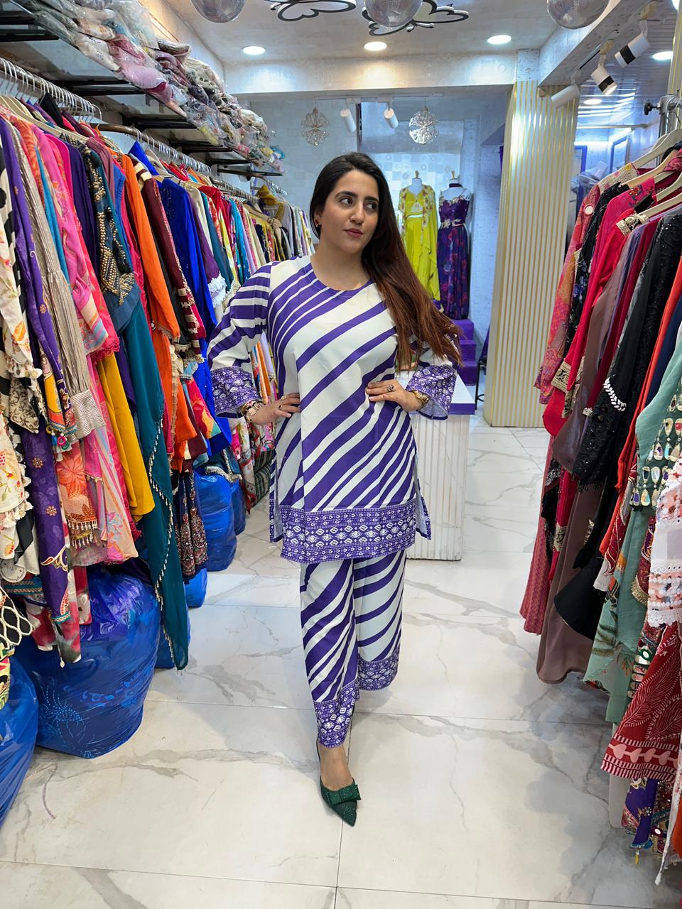 ‘TURKISH’ Beautiful Pattern Print Co-Ord Set FS194