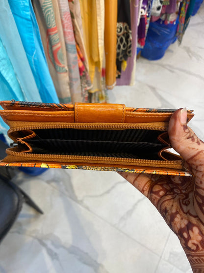 Beautiful Flower Print Clutch FS208