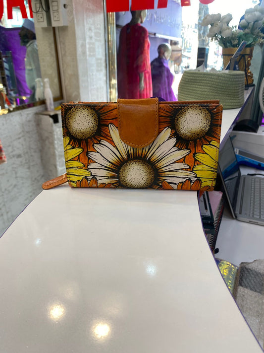 Beautiful Flower Print Clutch FS208