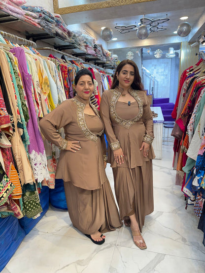 ‘AQIRA’ Beautiful 3pc Indo Western Dress FS219