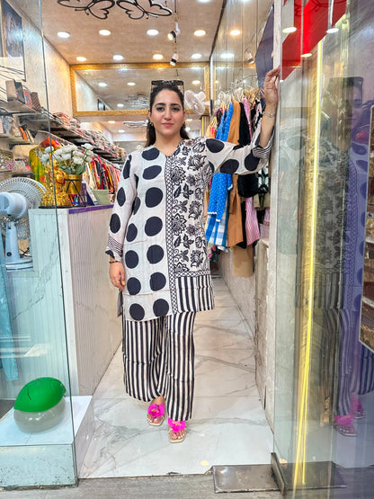 ‘OREO’ Elegant Party Wear Suit FS240