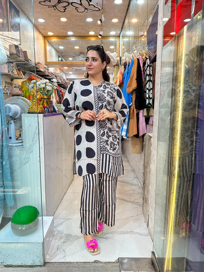 ‘OREO’ Elegant Party Wear Suit FS240