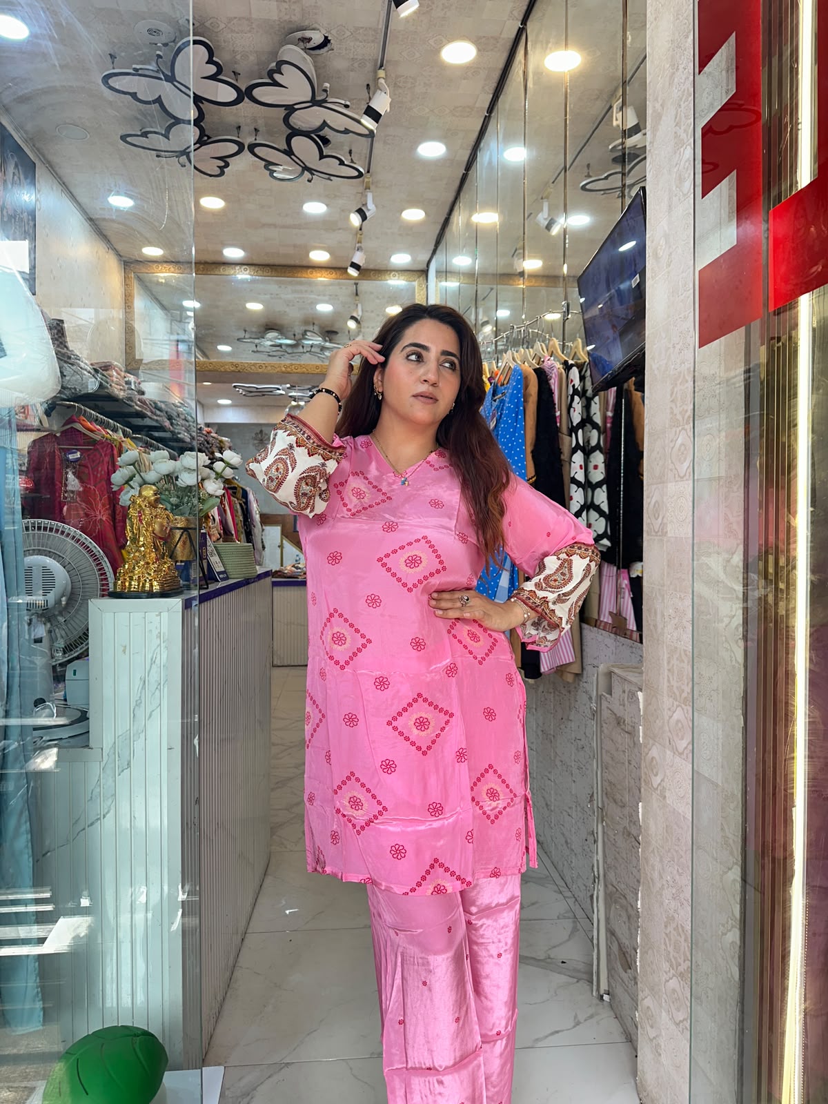 ‘NAZA’ Elegant Suit With Arms Design FS241