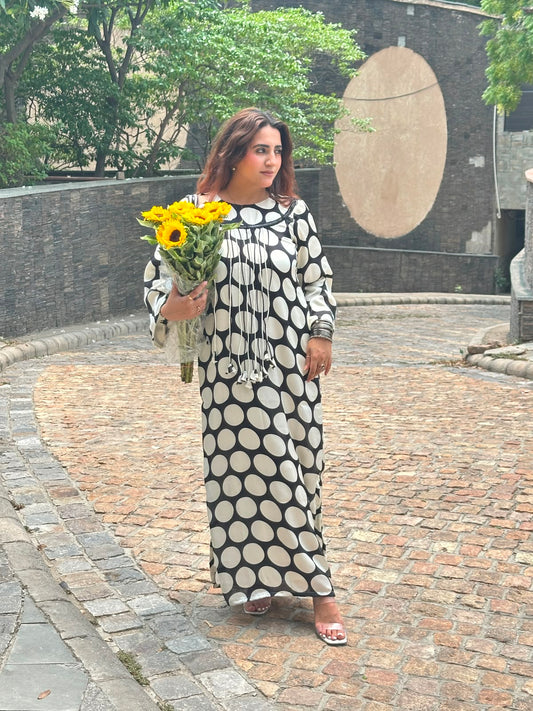 ‘PHIRDAUS’ Elegant Pabels Design Dress FS234