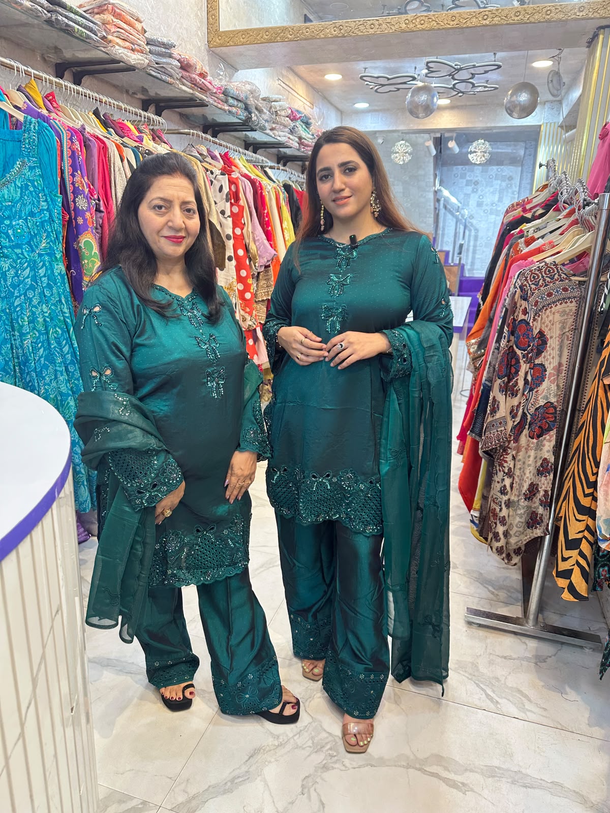 ‘MEHBOOBA’ Pakistani designer farshi salwar suit set FS251