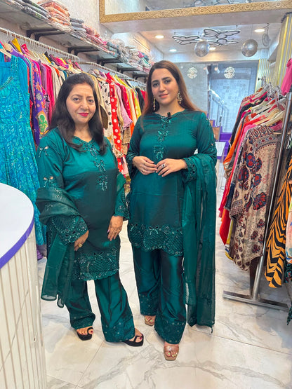 ‘MEHBOOBA’ Pakistani designer farshi salwar suit set FS251