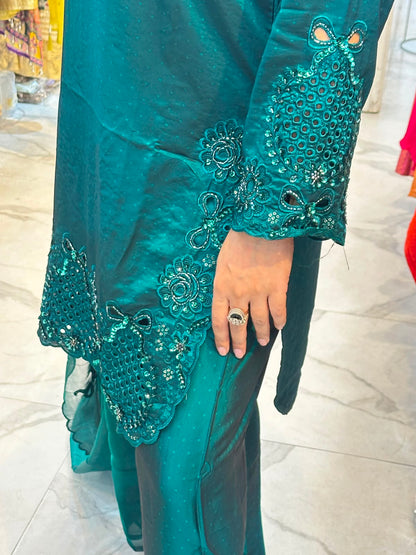‘MEHBOOBA’ Pakistani designer farshi salwar suit set FS251