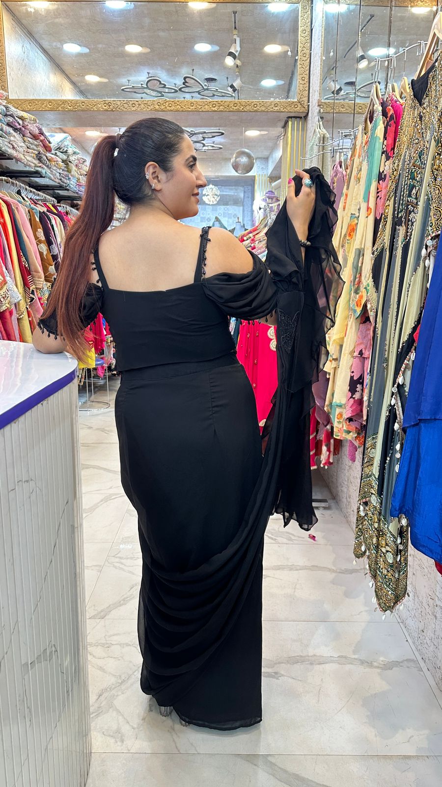 "SINDOORI" Desi Diva in Red Elegance  FS57