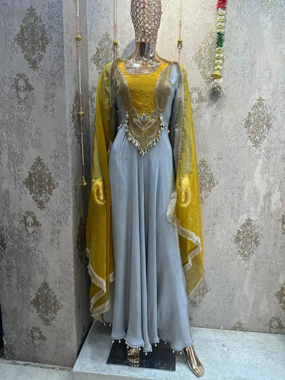 "PALAK" Elegant Anarkali Suit FS181