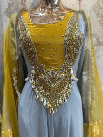 "PALAK" Elegant Anarkali Suit FS181