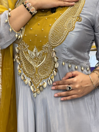"PALAK" Elegant Anarkali Suit FS181