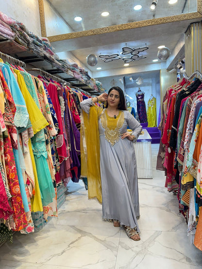"PALAK" Elegant Anarkali Suit FS181