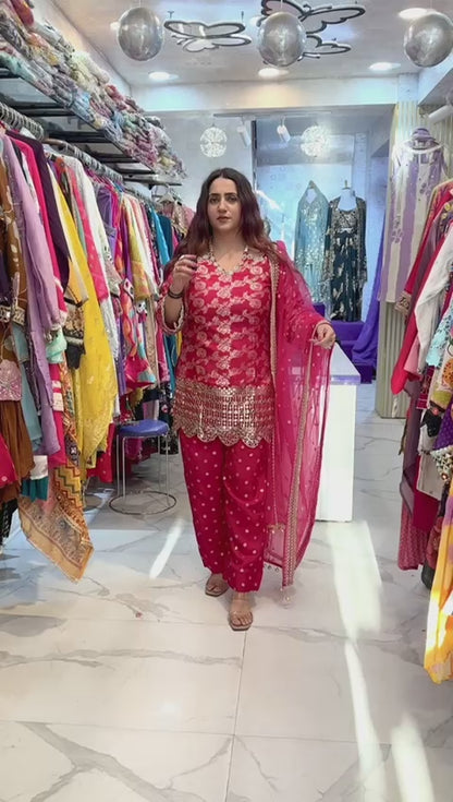 "LALIMA" Elegant Party Wear Designer Suit  FS61