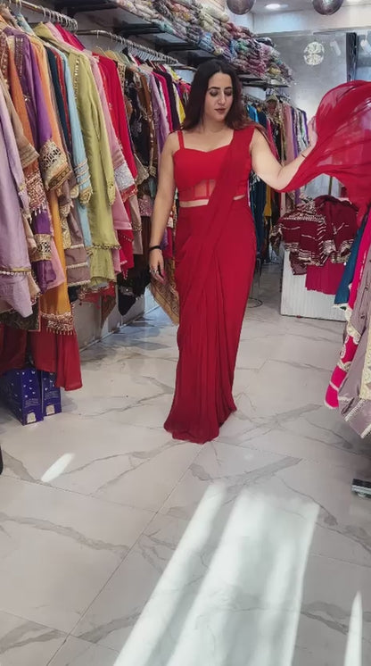 "SHRINGAR"  Bold Drape Saree With Elegant Looks  FS63